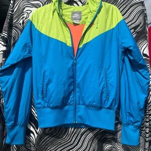 Nike Lime Green and Orange Sportswear